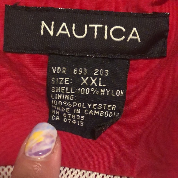 Mens XXL Red Nautica Swim trunks - Picture 8 of 10